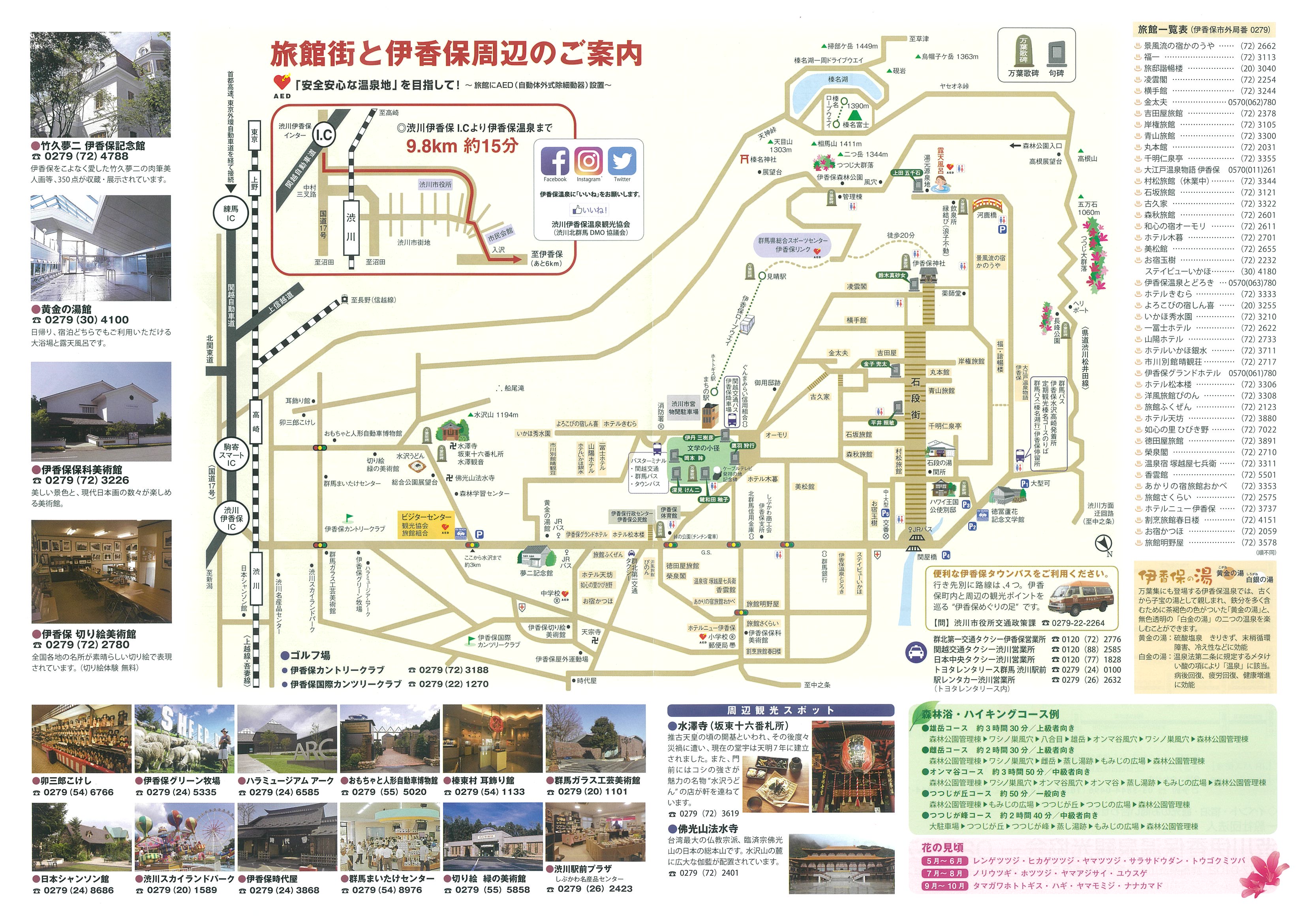 アクセス 渋川伊香保温泉観光協会