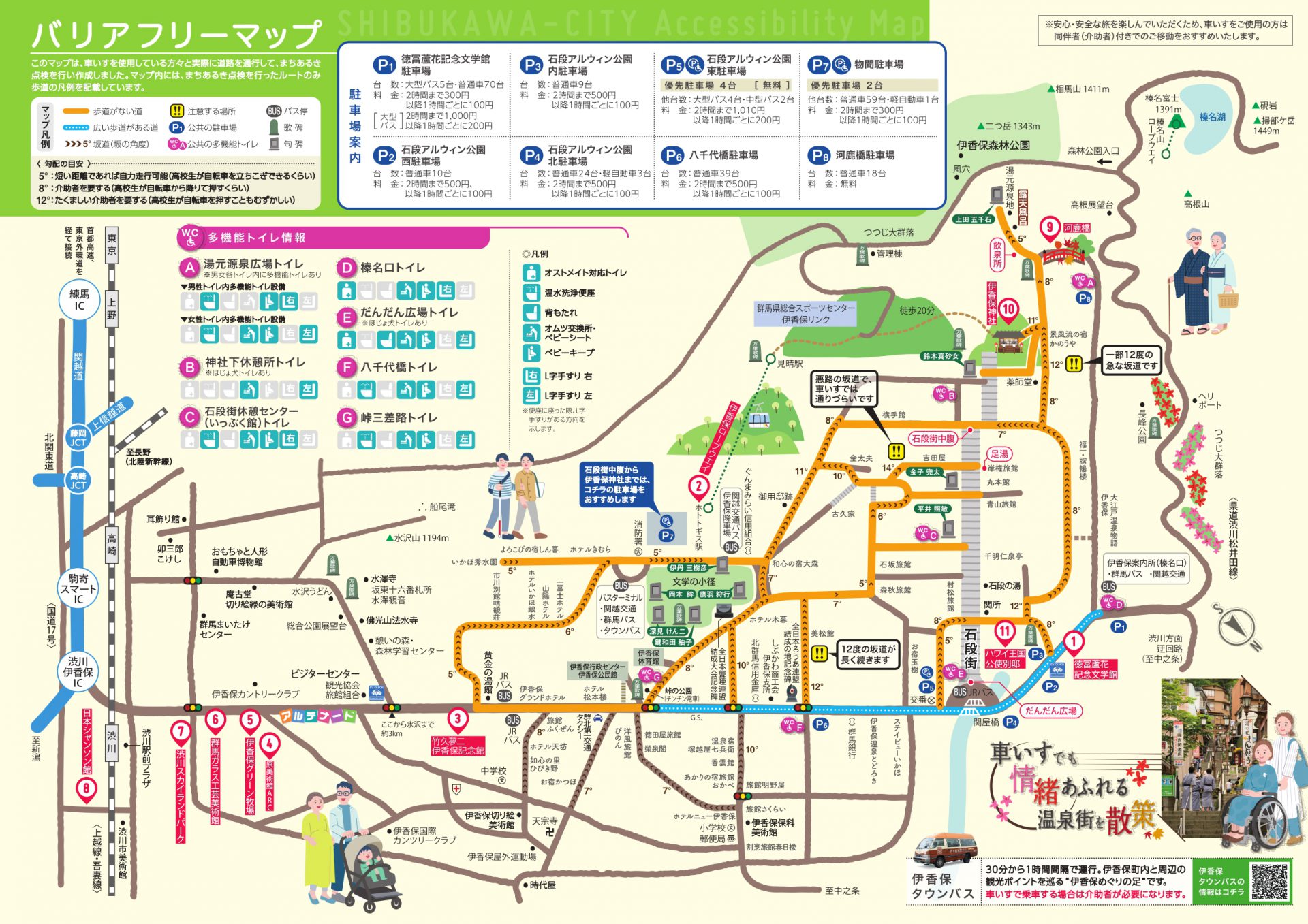 渋川 伊香保温泉 バリアフリーマップについて 渋川伊香保温泉観光協会 渋川 伊香保温泉 バリアフリーマップについて 渋川伊香保温泉観光協会
